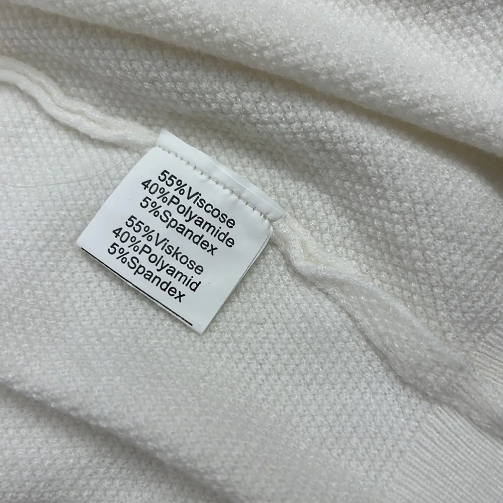 Kancy Kole ivory open front long sleeve super soft cardigan medium - Picture 5 of 12